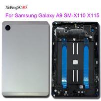 Grade AAA For Samsung Galaxy Tab A9 SM-X110 SM-X115 X110 X115 Battery Cover Back Case Housing Door For x115 silver gray