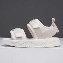 Sports Sandals Women's Summer Flat Heel Soft Sole Roman Beach Shoes Velcro Casual Shoes 39 juoda