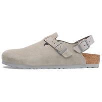 Birkenstock Commuting Versatile Breathable Quick-Dry Open-Toe Slippers Unisex slippers Gray 1028359 44 gray