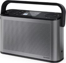 Sharp OSAKA Stereo Portable Digital Radio | DR-P540(GY) | USB port | Bluetooth | FM radio | Wireless connection