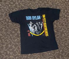 Vintage Bob Dylan Tom Petty Tour Hot Unisex T-Shirt For Gifts TP370 S black