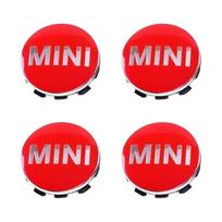 4 vnt. 54 mm 56 mm Automobilio rato centrinio dangtelio ženklelis Emblema Lipdukas BMW Mini Cooper One S JCW R50 R53 R55 R56 R57 R60 F55 F56