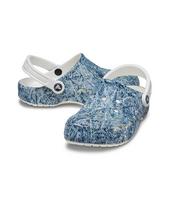 Crocs Unisex Baya Denim Clogs Wmu (24Sucl210449) White_Multi(Z94S)/M5W7(240) gray