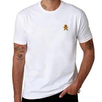Lazy Gingerbread Small Logo Christmas Edition Tshirt Big Size Simple Tshirt S