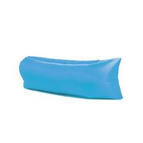 Portable Inflatable Camping Air Sofa Bed Beach Picnic Outdoor Lounge 230x70cm Double Layer Lightweight Quick Setup 190T Polyester 180x70cm geltona
