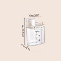 Laundry Detergent Dispenser, Laundry Soap Dispenser, Fabric Softener Dispenser, Liquid Laundry Detergent Container, Laundry Room