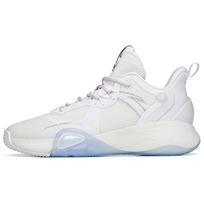 Anta Bubble Bomb Anti-Slip Wear-Resistant Low-Top Basketball Shoes Ivory White 112211603Q-3 44.5 white
