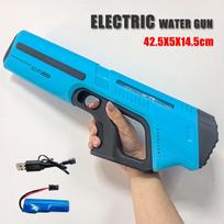High Pressure Electric Water Gun Toys for Kids Summer Outdoor Pool Games Automatic Water Refill Fun Gift gray