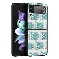 Dėklas Samsung Galaxy Z Flip 3 4 5 6 7 sulankstomam juodam korpusui, skirtas Samsung Z Flip4 Flip5, PC kietas dangtelis, Sardinės vandens produktas Galaxy Z Flip7 gray