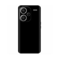 Dėl Redmi Note 13 Pro Plus dėklo Minkštas silikoninis dangtelis Xiaomi Redmi Note 13 Pro dėklui TPU apsauginiai telefono dėklai Note13 dangtelis Redmi Note 13 (5G) black