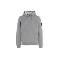 STONE ISLAND Garment Dyed Popover Hoodie 'Grey Marl' Men's 741564151-V0M64 XXL gray