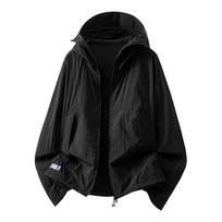 Women's Lightweight Summer Windbreaker - 26 New Styles, Anti-UV, Loose Fit, Mountain-Inspired, Unisex Thin Sun Protection Jacket white