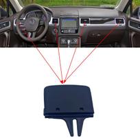 1/4PCS Front Dash Grill AC Air Outlet Vent Tab Slide Clip For VW Touareg 2 7P MK2 2011-2018 7P1819703A 7P1819704A 7P1819727A Front-1PC black