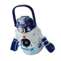 Insulated Big Belly Water Bottle 316 Stainless Steel Astronaut Patterned Portable Vacuum Cup 850ml Large Capacity