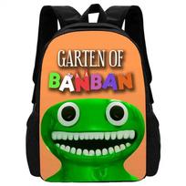 Garten of BanBan mokyklinės kuprinės berniukams mergaitėms Mochila animacinių filmų mokyklinė kuprinė, lengvos vaikiškos kuprinės, geriausia dovana žaislai green