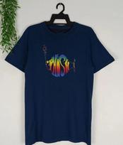 1993 Phish Summer Tour Retro Navy Blue Tshirt Retro Printed Tshirt Fashion Casual Short Sleeve 3XL black