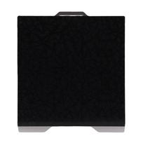 PET PEO Build Plate Fit for CREALITY SPARKX I7 3D Printer 267x301mm Dual Sided Smooth PET Carbon Fiber and PEO Build black