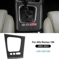 Skirta Alfa Romeo 159 2005-2011 Anglies Pluošto Rankinės Pavarų Dėžės Išorinis Rėmelis Apsauga Nuo Įbrėžimų Centrinė Konsolė Sportinis Interjeras Automobilio Aksesuarai One Size white