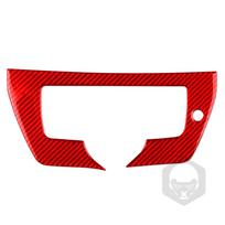For Ford F150 Raptor 2015- Real Carbon Fiber Car Rear Door Cover Switch Trunk Handle Trim Stickers Exterior juoda