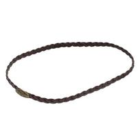 Odiniai skrybėlių dirželiai vyrams Vakarų skrybėlių Džokėjų skrybėlių dirželiai Skrybėlių diržai Fedora skrybėlei black
