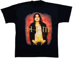 HIM BAND BLACK SHORT SLEEVE T SHIRT Full Size S-5XL TT361 Unisex T-Shirt S brown