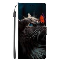Luxury Leather Phone Case For Samsung Galaxy A56 A36 A26 A16 Cartoon Wolf Flip Cover For A36 A26 A 56 A16 PU Stand Holder Funda Galaxy A36 5G pink