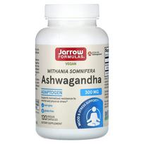 Jarrow Formulas Ashwagandha 300mg Veggie Capsules, 120 Tablets 120 pcs - 1 ea