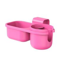 Universal Car Seat Cup Holder 2 Compartments Child Storage Tray  for Baby Car Seat