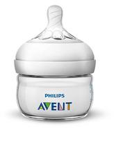 Kūdikių buteliukas Philips Avent Natural, 60 ml, 0 mėn., skaidri sp.