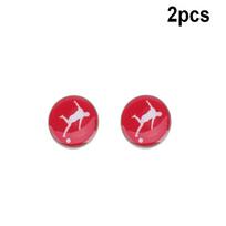 2/5 vnt. Šoninis teisėjo metimo moneta Dvipusė Sporto Futbolo raštas Futbolas Metimo moneta Suvenyrai Futbolo teisėjo moneta Nešiojama 2pcs red