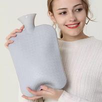 Ypač didelė 3000 ml PVC karšto vandens pūslė ir kojų šildytuvas blue