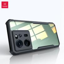 for Xiaomi 13T 13T Pro Case,Airbag Shockproof Shell Camera Full Protection Acrylic&TPU Back Clear Cover For Xiaomi 13T Pro For Xiaomi 13T&Just Case gray