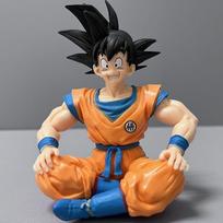 Dragon Ball Son Goku Anime Figūrėlės Super Saiyan Serija PVC Veiksmo Figūrėlės Rinkinys Stalo Dekoracija Figūrėlė Gimtadienio Dovanos beige