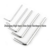 Nickel-Plated Allen Wrench Set: 0.9/1.3/1.5/2/2.5/3/4/5mm Hex Keys 2mm Wrench