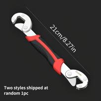 Wrench Tool Multifunctional Universal Wrench Adjustable Wrench Big Opening Quick Style Random. 1pc