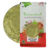 IndianJadiBooti Stinging Nettle Powder (Urtica Dioica) 100g - Duhsparsha Vrischikali Bichhua Patti Nettle Tea for Health and Wellness