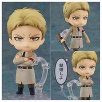 In Stock  Armin Arlert Anime Figure Levi Ackerman Action Figure Shingeki No Kyojin Figurine Model Doll Toys Gift gray