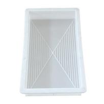 DIY Concrete Decoration Tools Garden Stepping Stone Mold, Reusable Paver Durable Backyard Path Molds Cement Mould for Patio Walkway B white
