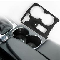 Center Console Cup Holder Trim Cover For Mercedes-Benz W204 C-Class 08-14 black