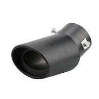 Car Exhaust Tip High Strength Rustproof Coated Finish Simple Installation Universal Replace Stainless Steel Vehicle Car Outlet Exhaust Tip Adapter Car B gray