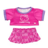 BUILD-A-BEAR HELLO KITTY DRABUŽIAI Megztinis ir sijonas