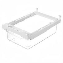 Transparent Refrigerator Storage Drawer Stackable Plastic Fruit Preservation Organizer Sliding Multi-Purpose skaidri