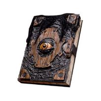 Mirusiųjų knyga Helovino dervos meno kūrinys šventinei dekoracijai ir kolekcionieriams black