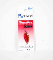 Jackall Timon Tearo Trout Spoon 1.6 grams 15 Red & Gold Yamame (2183)
