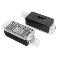 LED Automobilio Interjero Apdailos Atmosferos Lempa Kojų ertmės Lemputės Aksesuarai SEAT Ateca Leon 5F MK3 Ibiza ST Toledo Alhambra gray