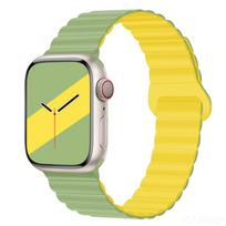Magnetic Strap For Apple Watch Band Ultra 2 49mm 45mm 38mm 42mm 41mm 46mm Silicone Bracelet For iWatch Series 10 9 6 5 7 8 SE 38 40 41 S10 42mm