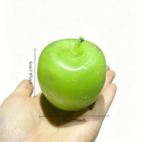 Squishy Green Apple Moldable Stress Ball Slushy Ball Squishy Fidget Sensory Toy for ADHD Autism Squeeze Toy for Adults Gift green