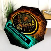Jägermeister Emblem Glow Folding umbrella durable Suitable for all seasons outdoor Umbrella travel