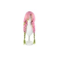 Suaugusiųjų Vaikų Anime Kanroji Mitsuri Cosplay Kostiumas Kimono Haori Suknelė Perukas Drabužiai Helovino Kostiumas Suaugusiems Vaikams Kids 120 black