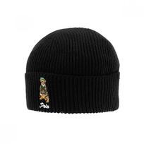 Polo Ralph Lauren Pc1382 001 Preppy Golden Retriever Beanie PC1382-001 black